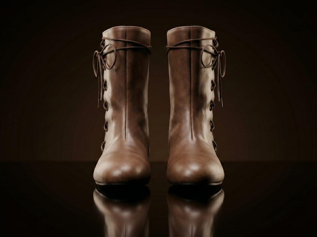 Customize Vintage Flats Short Boots