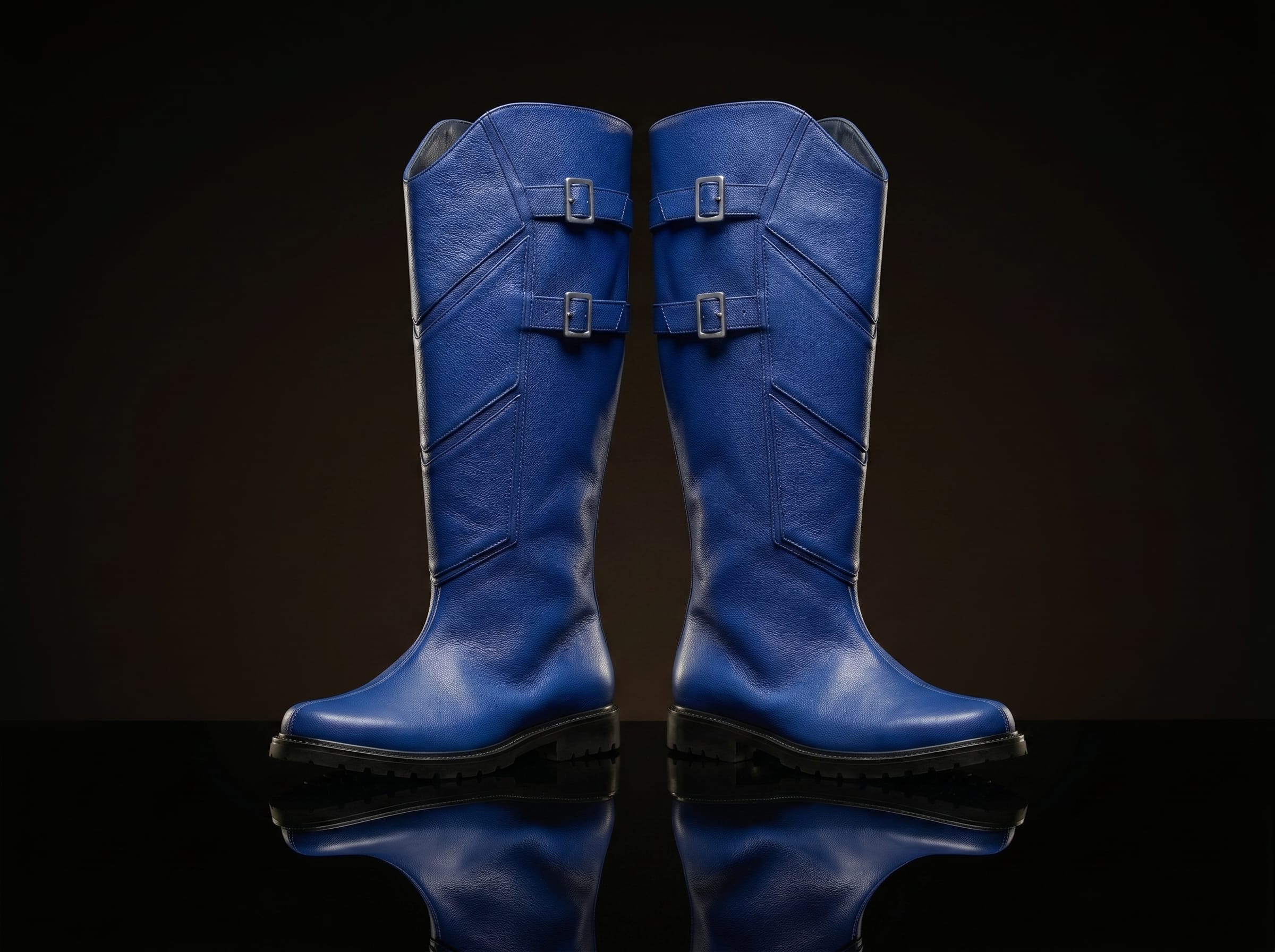Personaliza las botas azules de cosplay de la Guardia del Senado de Star Wars