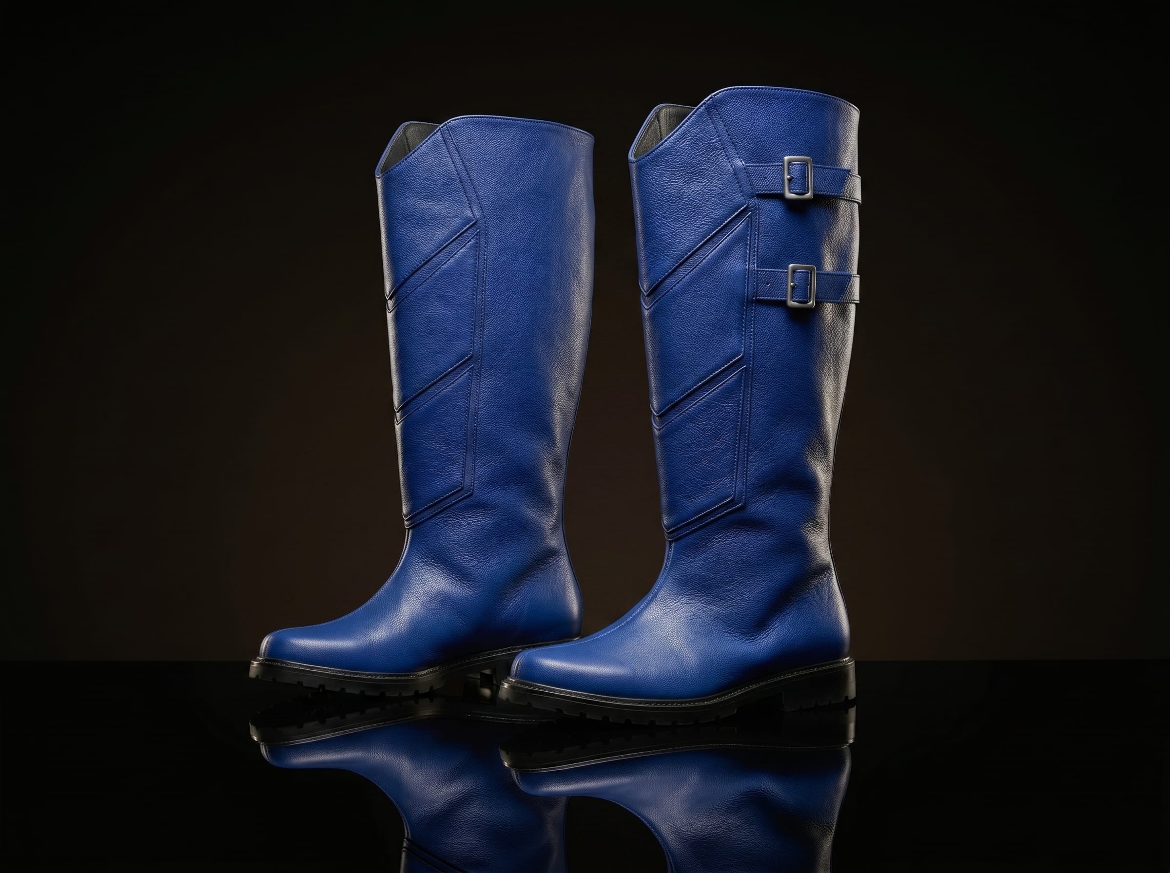 Personaliza las botas azules de cosplay de la Guardia del Senado de Star Wars