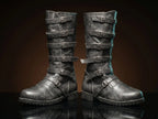 Customize Multi-Buckle Knee High Renaissance Boot