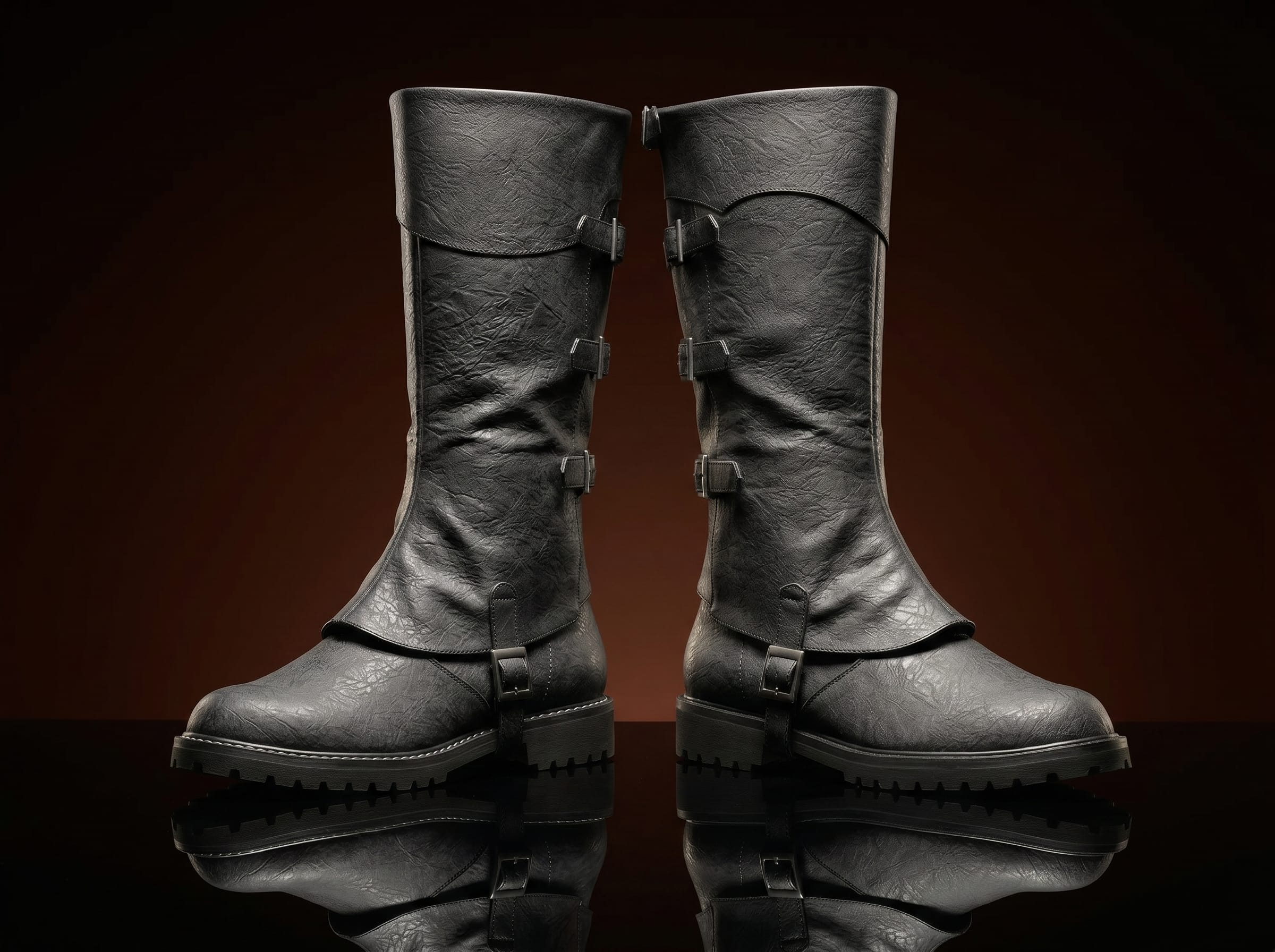 Customize Knee High Renaissance Boots