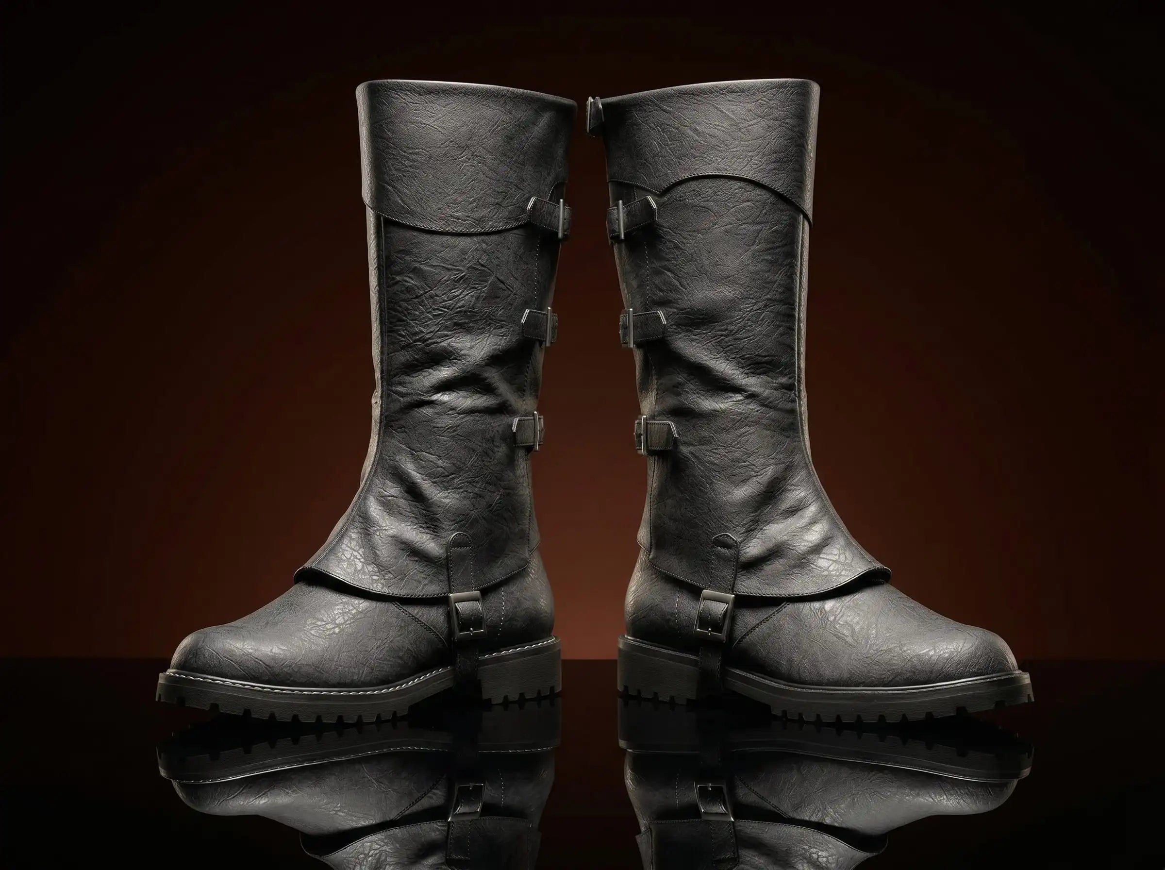 Customize Knee High Renaissance Boots