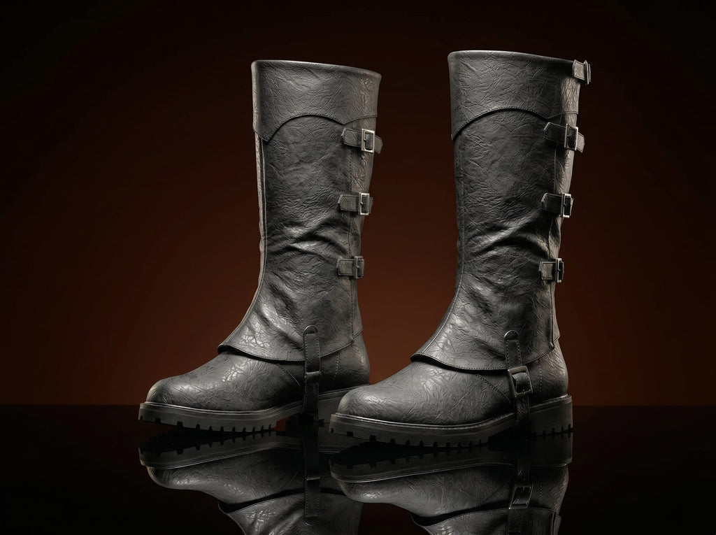 Customize Knee High Renaissance Boots