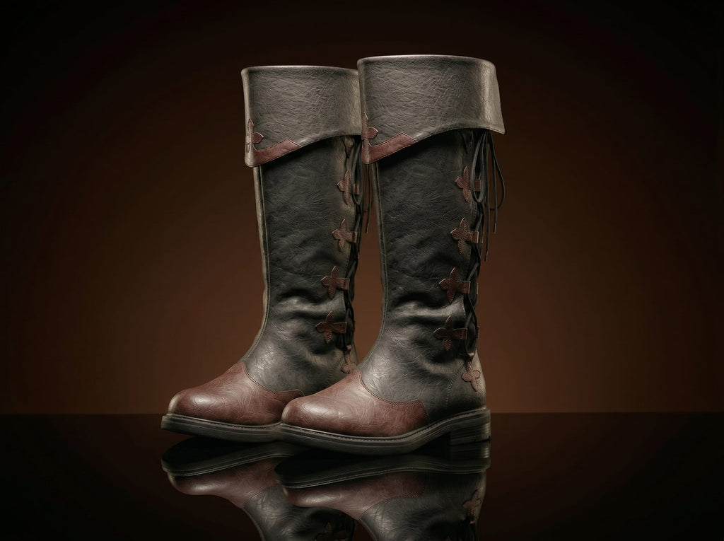 Customize Medieval Knight Boots