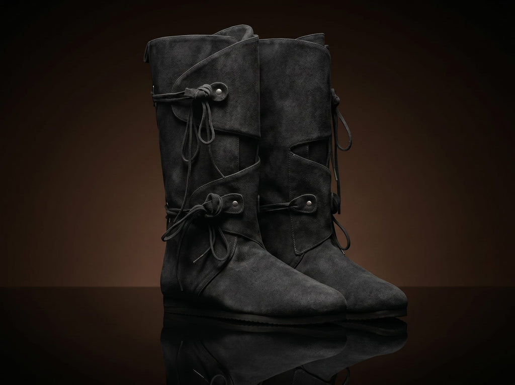 Customize Dual Strap Renaissance Pull On Ankle Boots