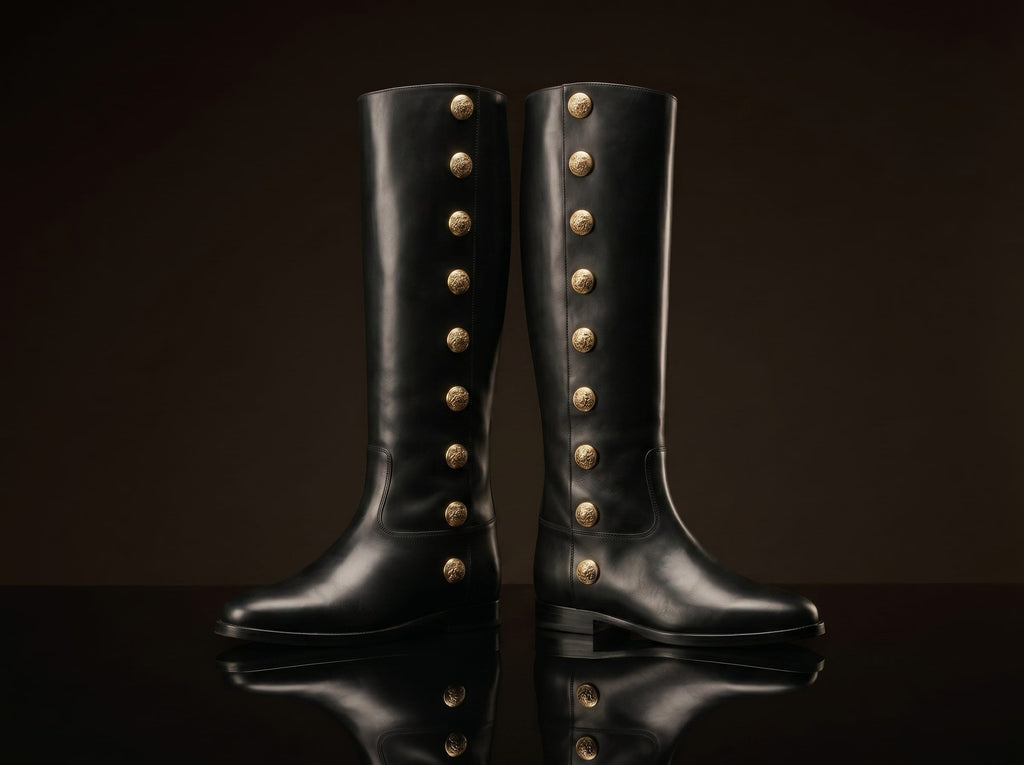 Customize Leather Knee-High Boots