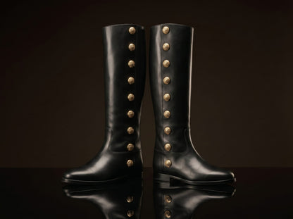 Customize Leather Knee-High Boots