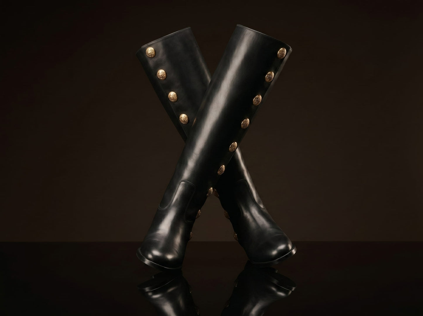 Customize Leather Knee-High Boots