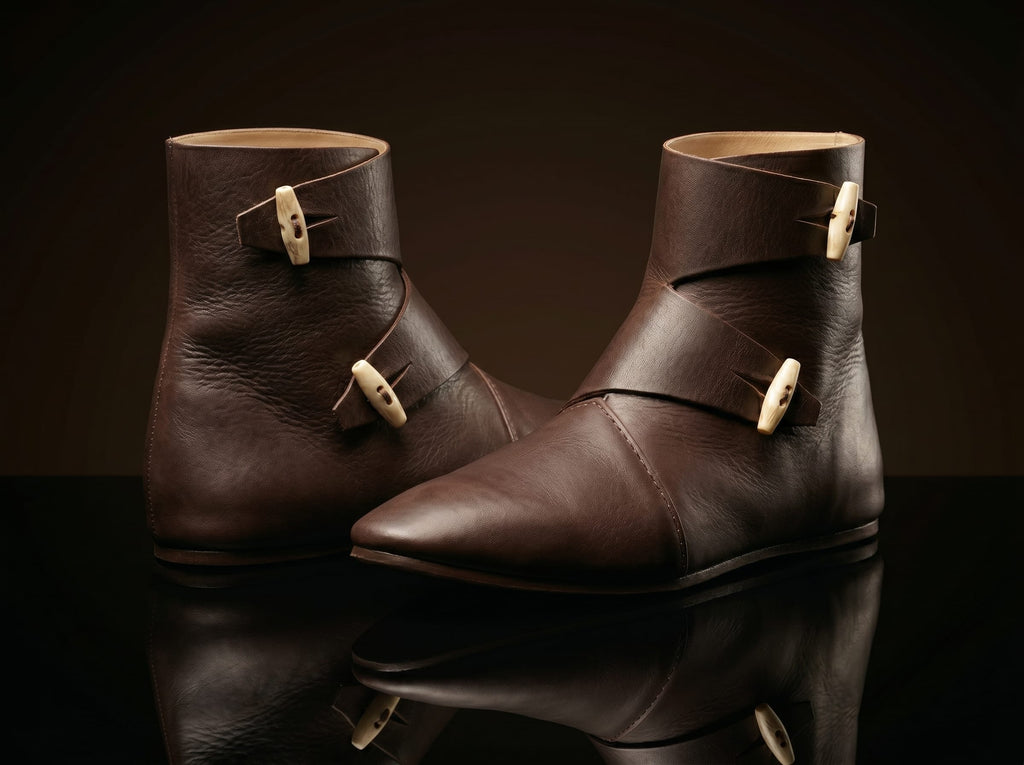 Customize Jorvik Viking Leather Boots