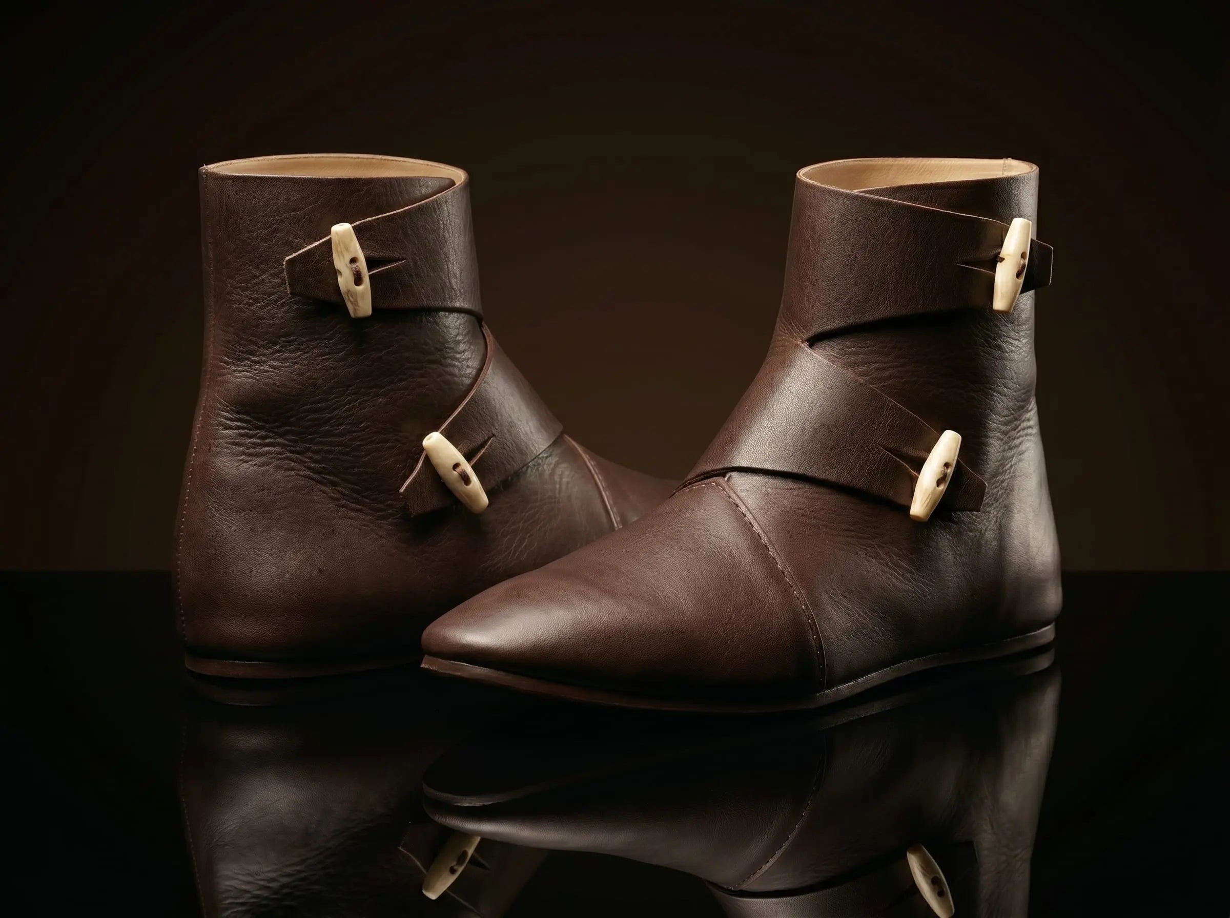 Customize Jorvik Viking Leather Boots