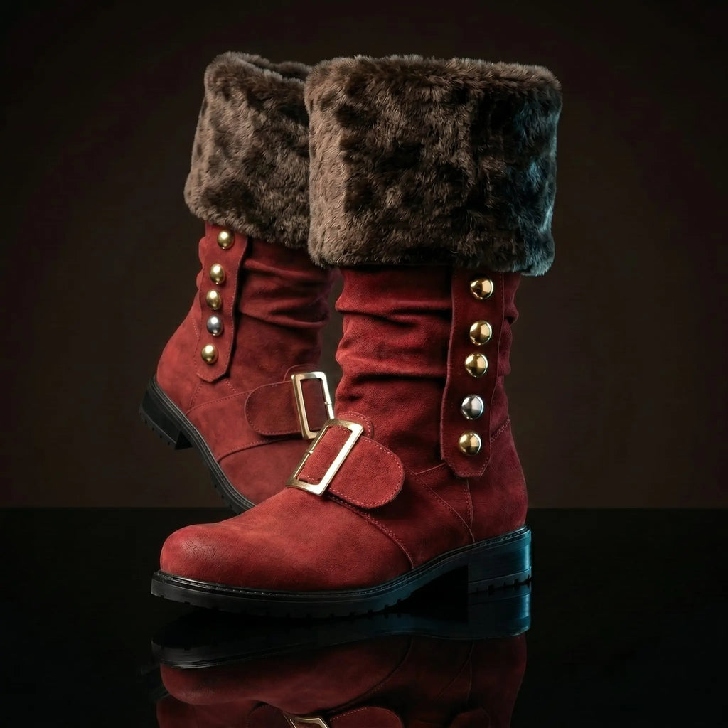 Customize Santa Claus Boots with Side Jingle Bells