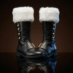 Customize Santa Claus Boots with Side Jingle Bells