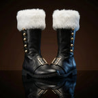 Customize Santa Claus Boots with Side Jingle Bells