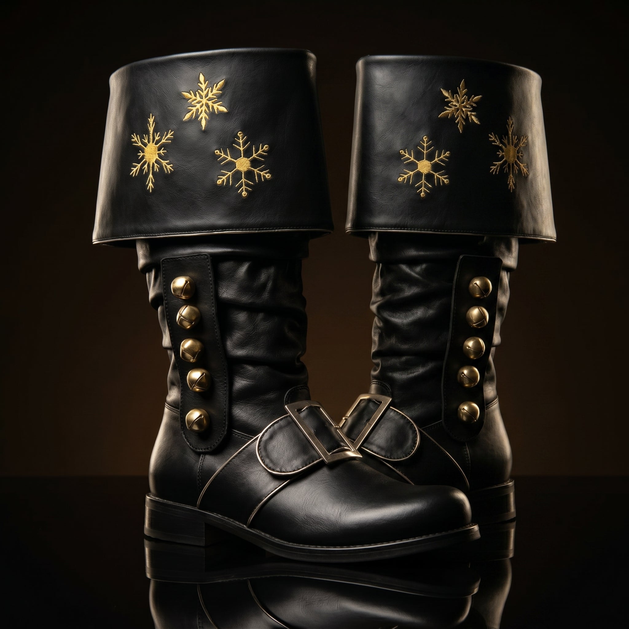 Botas de Papá Noel bordadas personalizadas