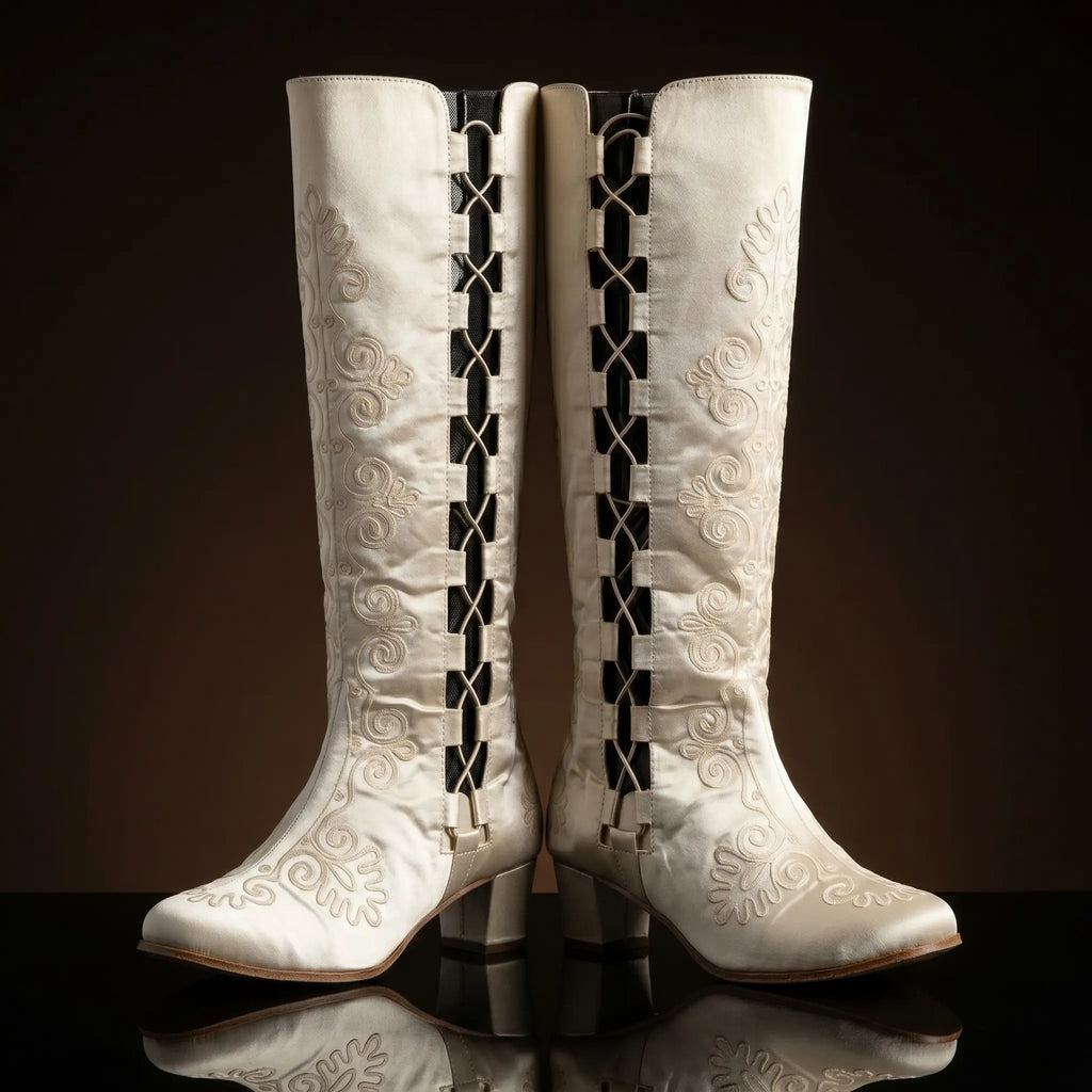 Botas vintage con cordones para hombre personalizadas