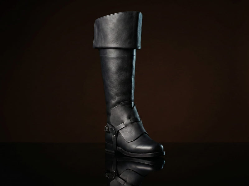 Noirtide handcrafted 18th Century boot