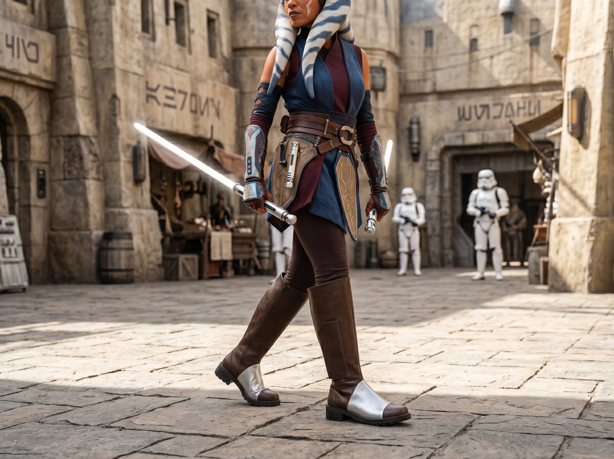 Customize Star Wars Ahsoka Cosplay Boots