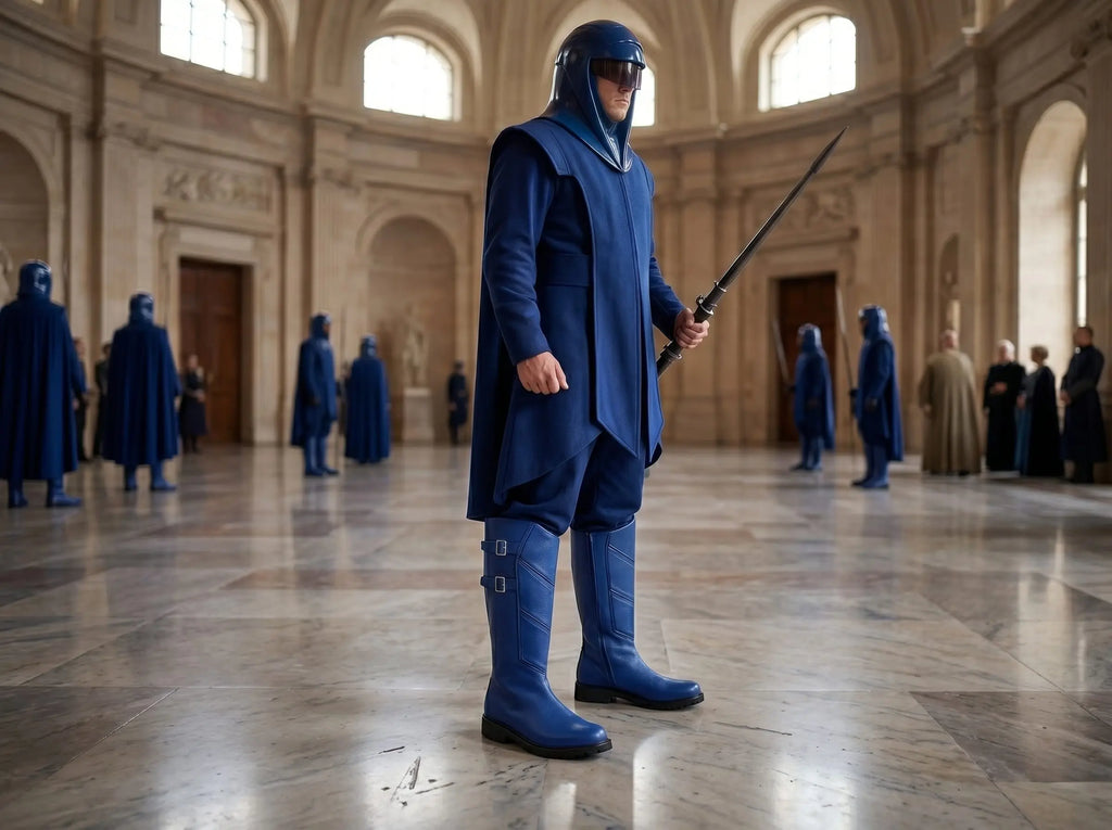 Customize Star Wars Senate Guard Blue Cosplay Boots