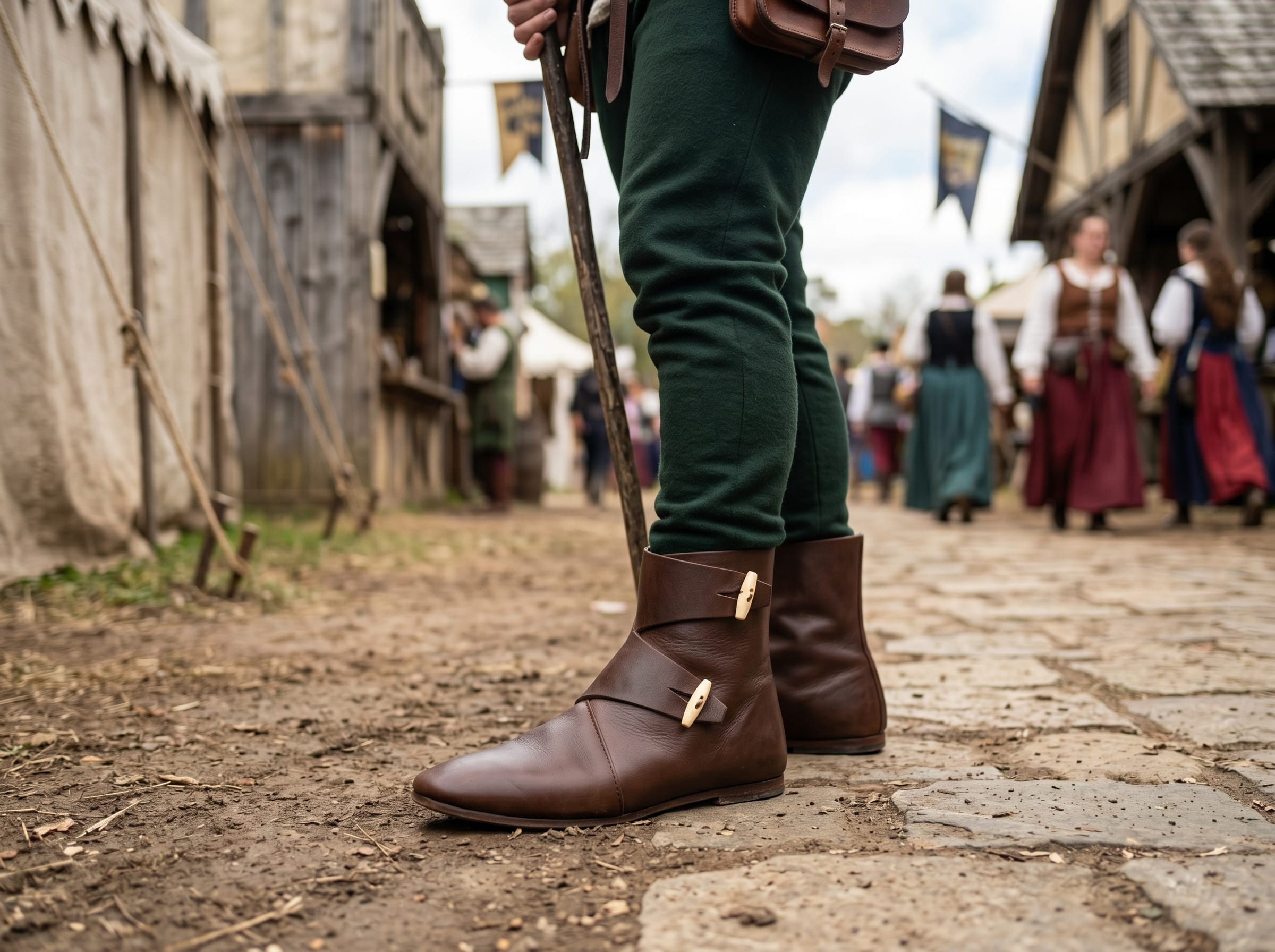 Customize Jorvik Viking Leather Boots
