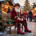 Customize Santa Claus Boots with Side Jingle Bells