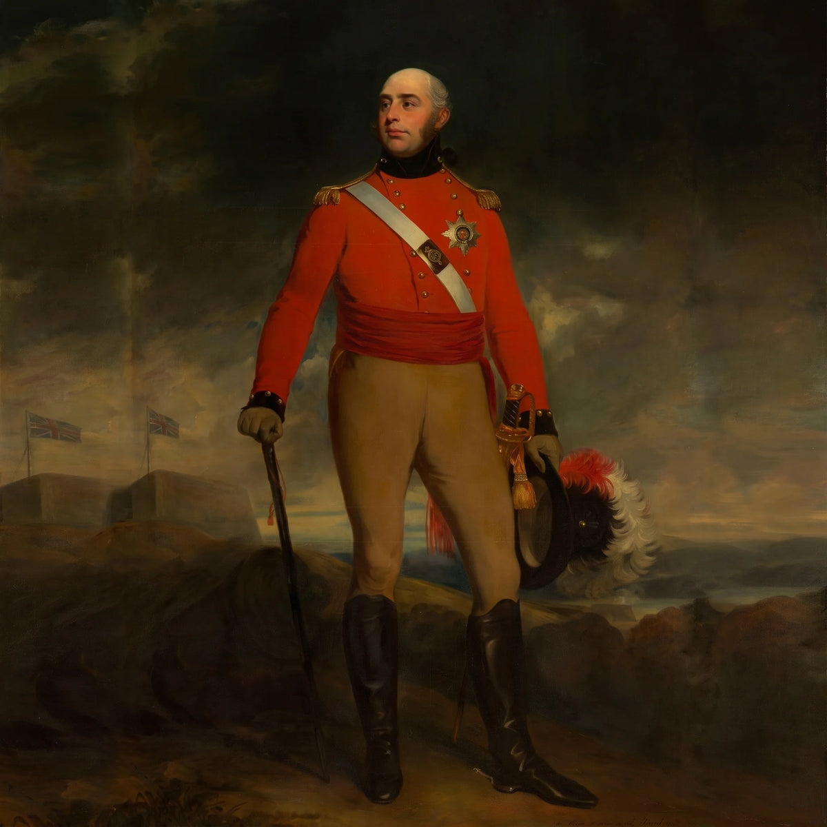 Portrait of a British Army Officer — Early 19th Century