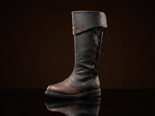 Customize Medieval Knight Boots