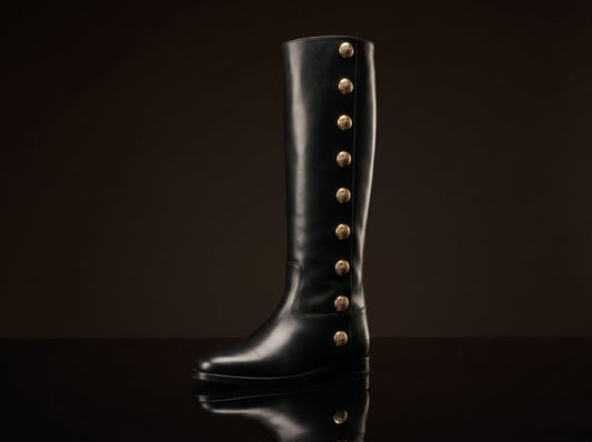 Customize Leather Knee-High Boots