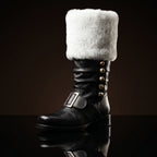 Customize Santa Claus Boots with Side Jingle Bells