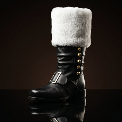 Customize Santa Claus Boots with Side Jingle Bells