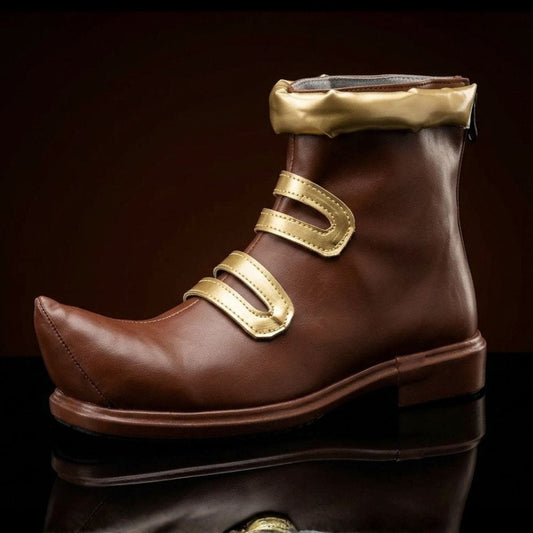 Customize Anime Buggy Cosplay Boots, Men/Women Halloween Disguise Boots