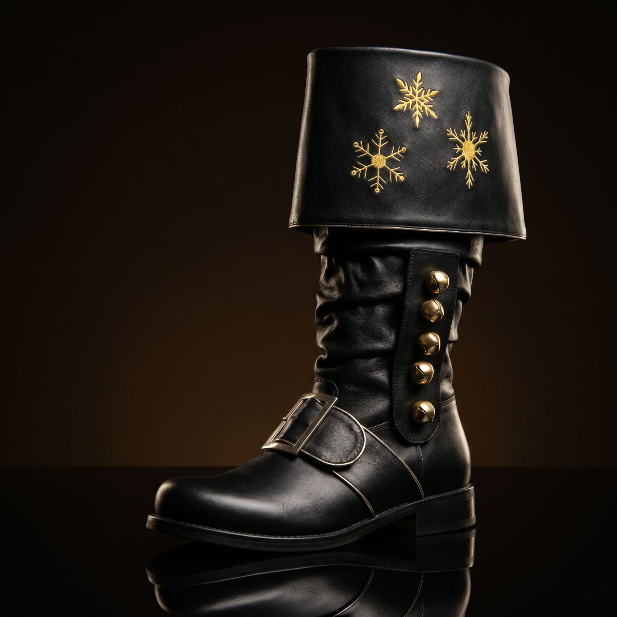 Botas de Papá Noel bordadas personalizadas