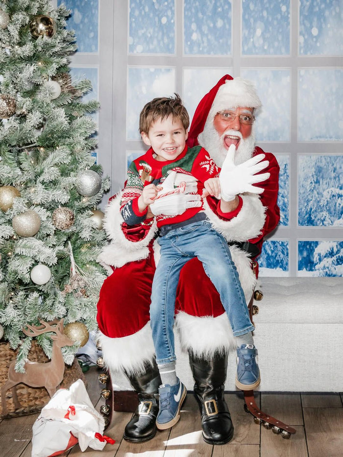 Santa Claus Embroidery Boots