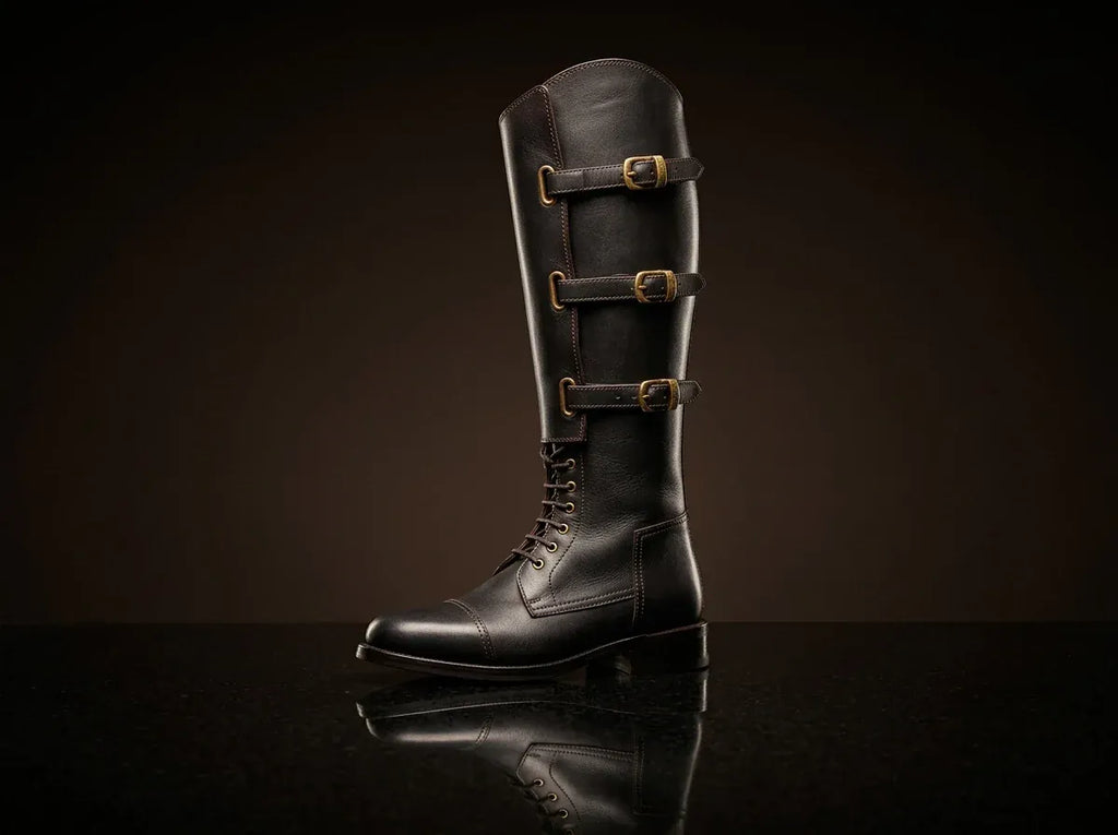 Botas de campaña personalizadas de la caballería del ejército de EE. UU. de 1940