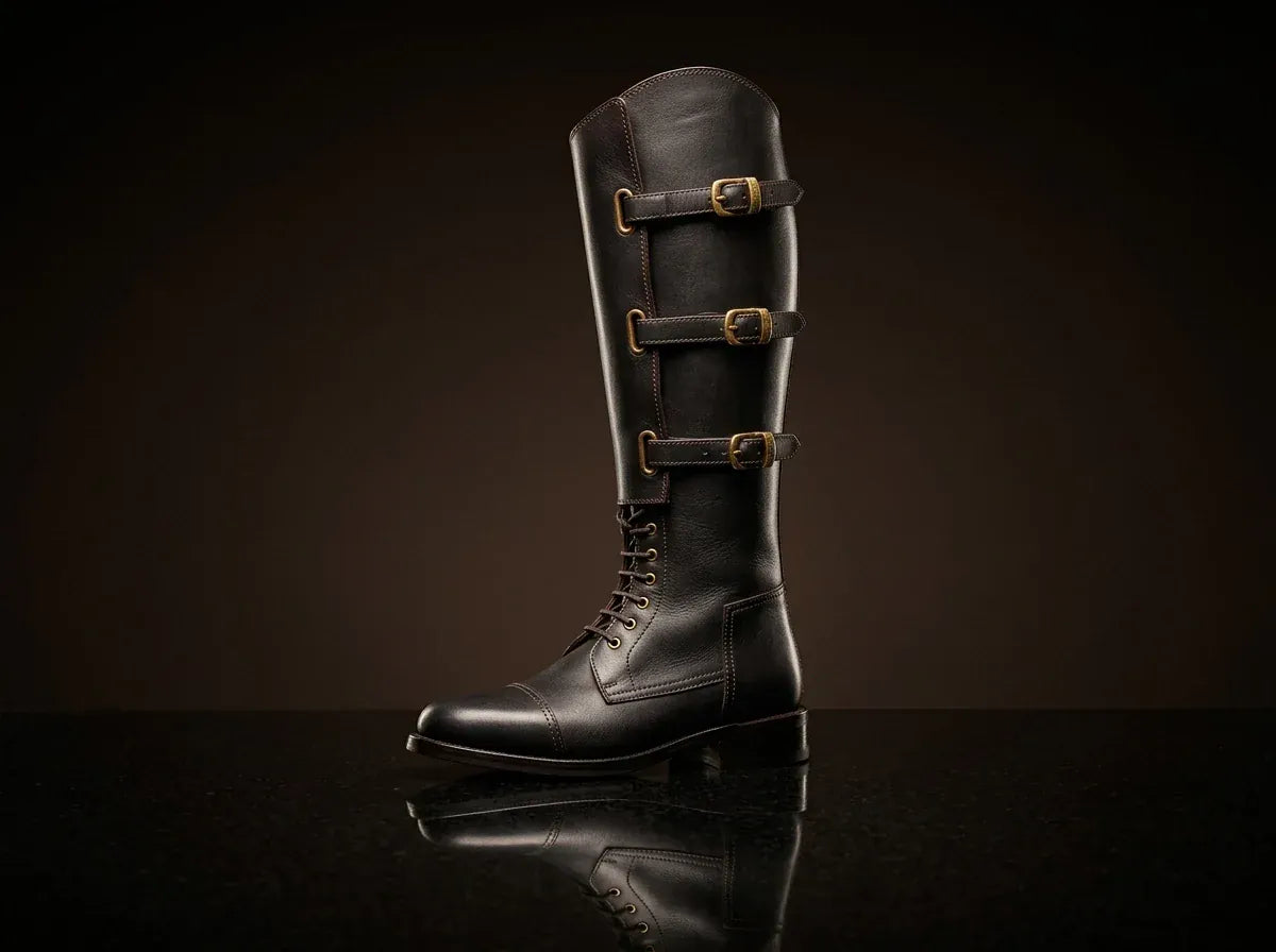 Botas de campaña personalizadas de la caballería del ejército de EE. UU. de 1940
