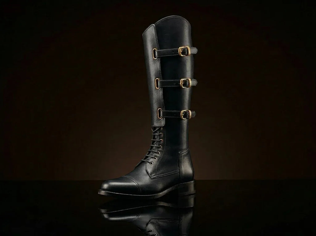 Botas de campaña personalizadas de la caballería del ejército de EE. UU. de 1940