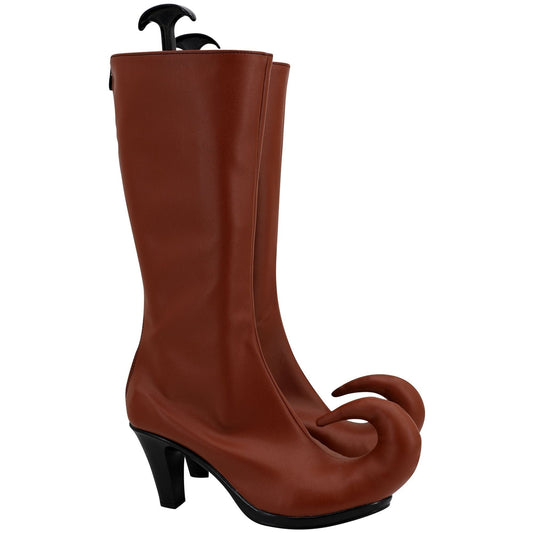 noirtide Charlotte Perospero Custom Cosplay Boots, Cake Island Long Boots