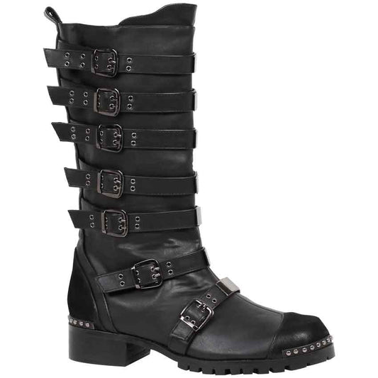 noirtide Custom-Made Buckled Steampunk Boots