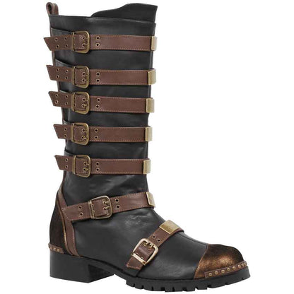 noirtide Custom-Made Buckled Steampunk Boots