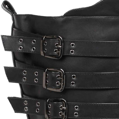 noirtide Custom-Made Buckled Steampunk Boots