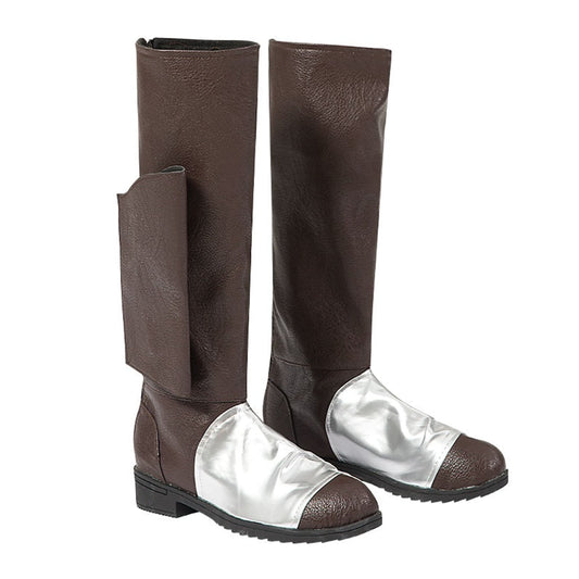 noirtide Custom-Made Star Wars Ahsoka Cosplay Brown Boots