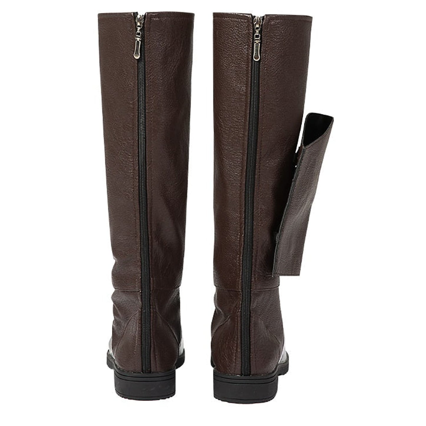 noirtide Custom-Made Star Wars Ahsoka Cosplay Brown Boots
