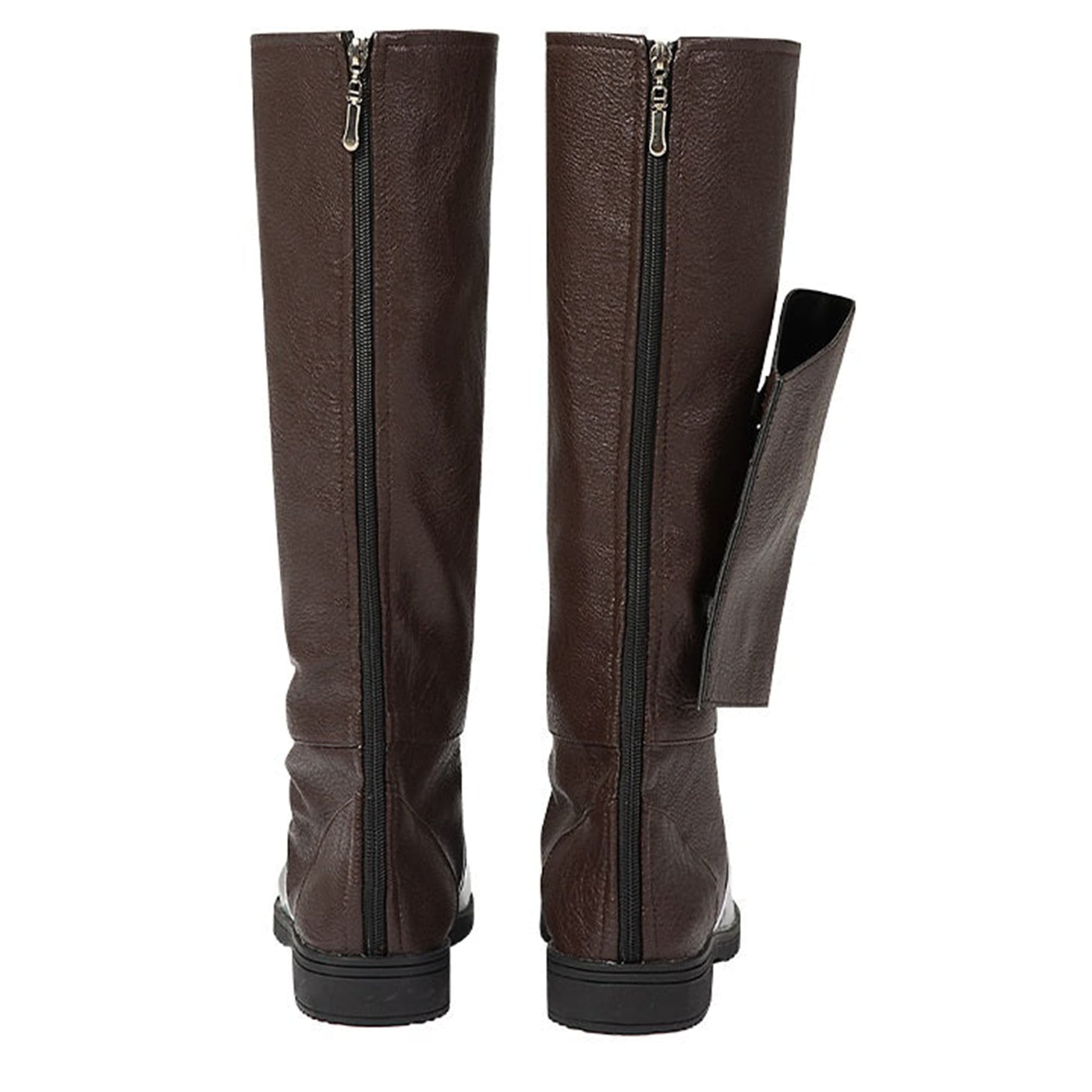 noirtide Custom-Made Star Wars Ahsoka Cosplay Brown Boots