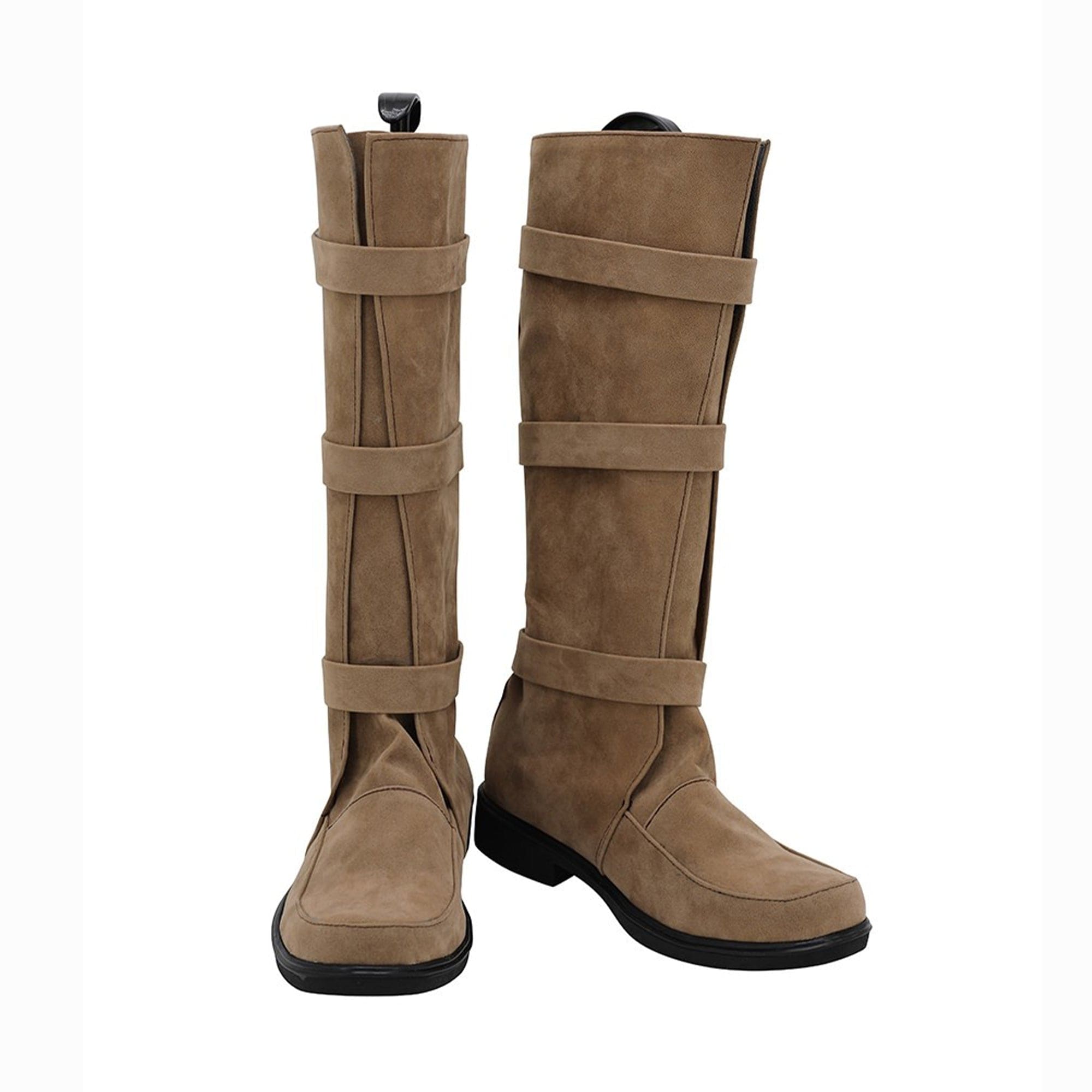 noirtide Custom-Made Star Wars Luke Skywalker Boots - Suede Brown