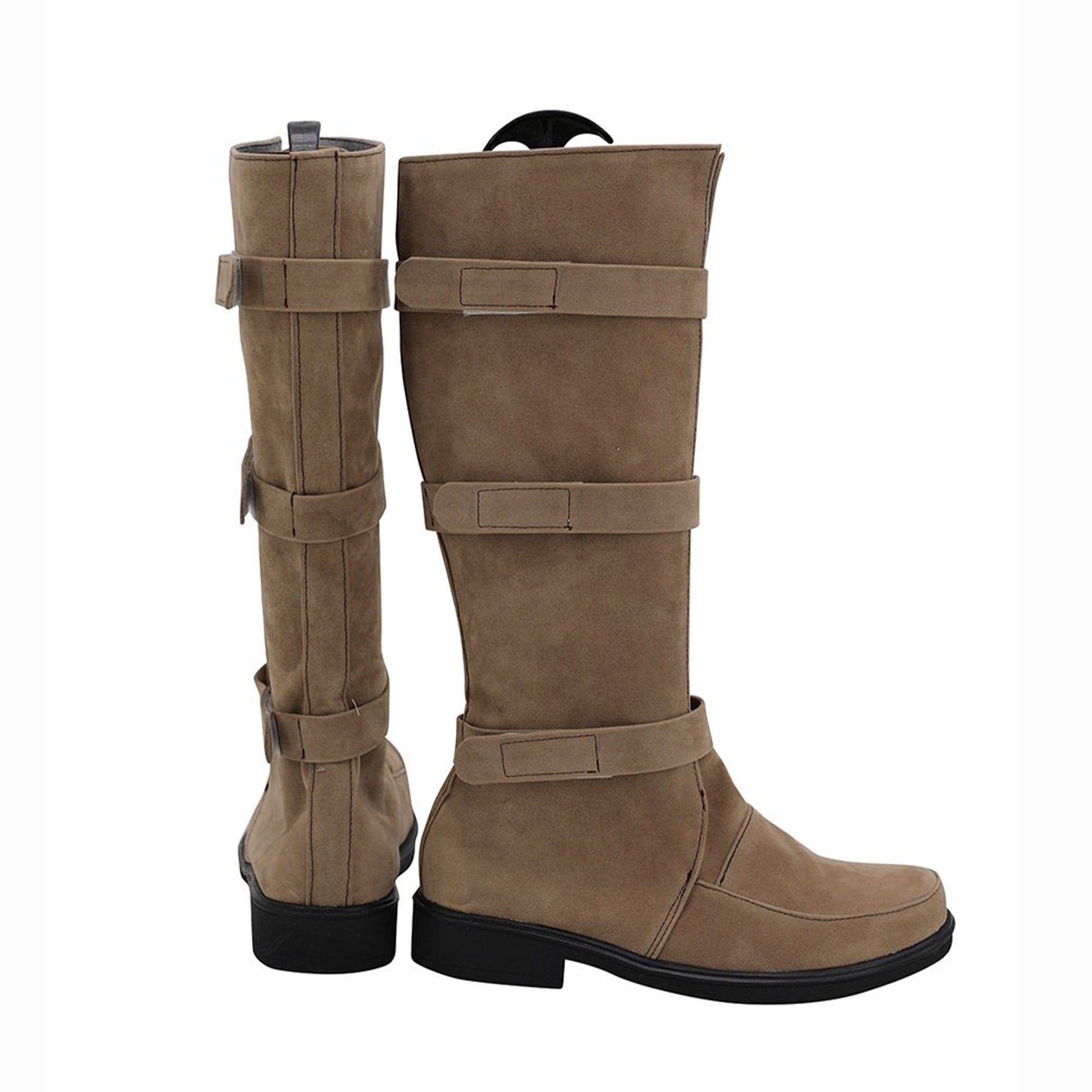 noirtide Custom-Made Star Wars Luke Skywalker Boots - Suede Brown