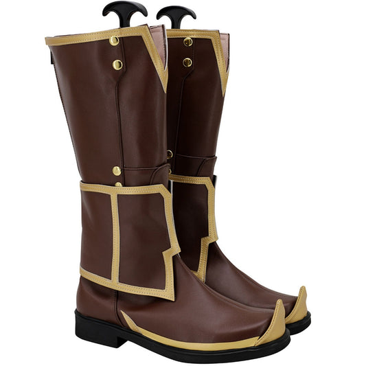 noirtide Mortal Kombat 11 Fujin Cosplay Boots