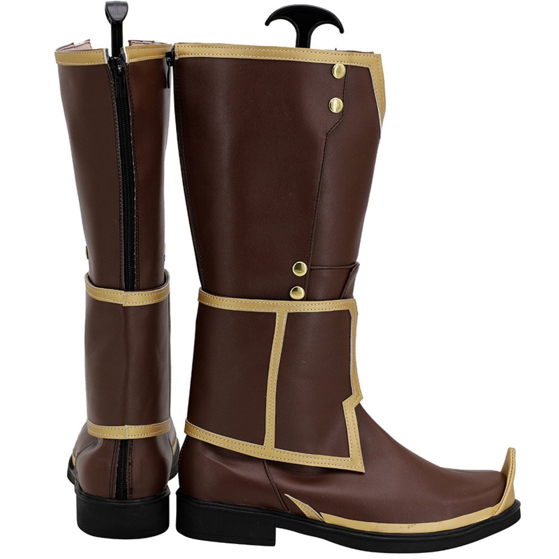 noirtide Mortal Kombat 11 Fujin Cosplay Boots